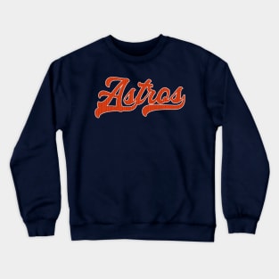 Astros Embroided Crewneck Sweatshirt